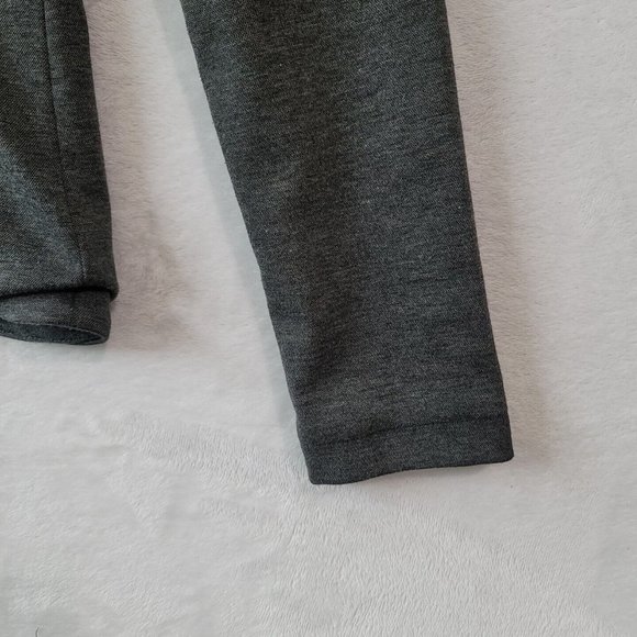 Hem & Thread Women's Asymmetrical Full Zip Riding Jacket Grey Size Medium - Picture 8 of 16